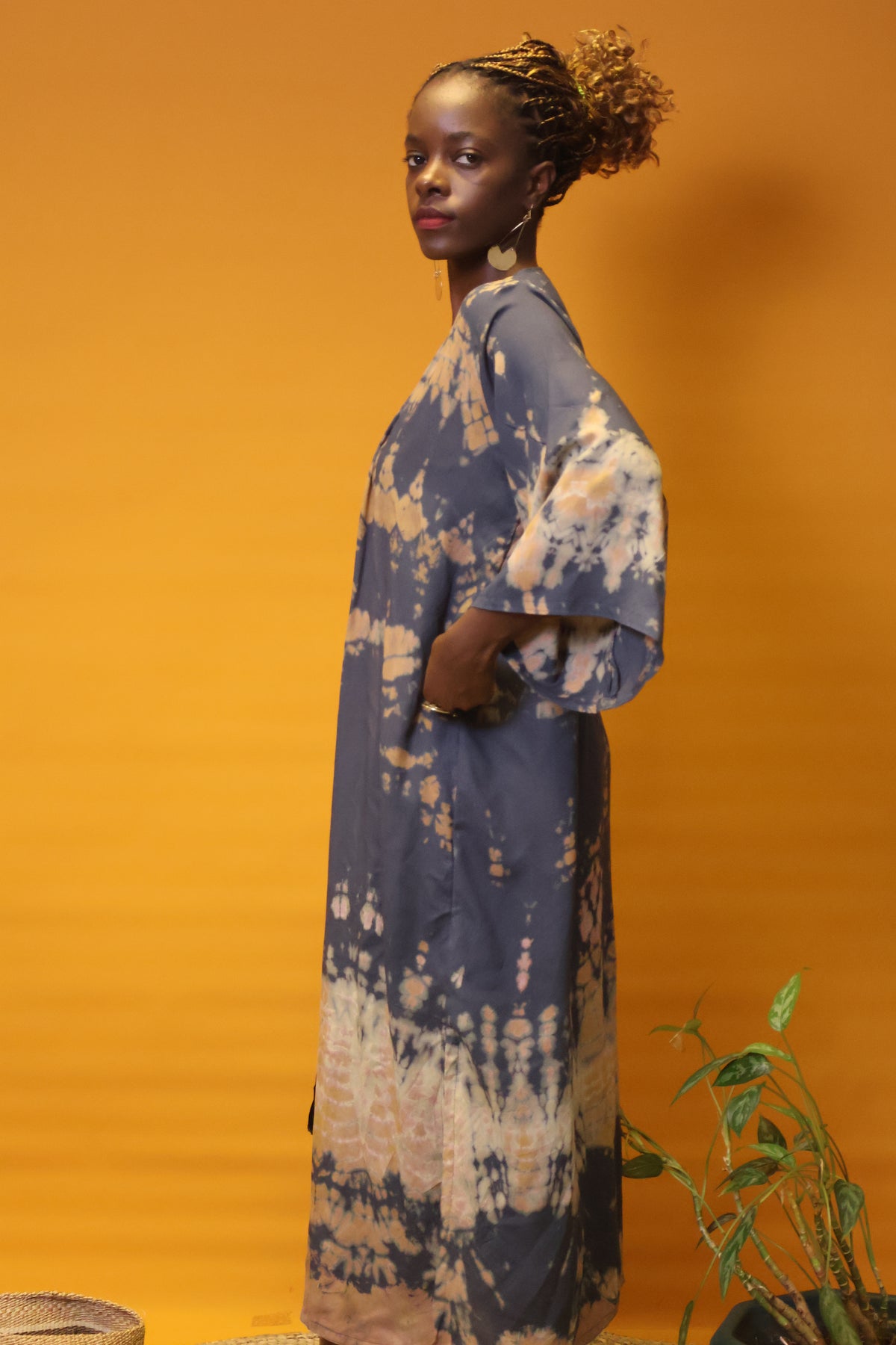 Ladies' Tie Die Kimonos