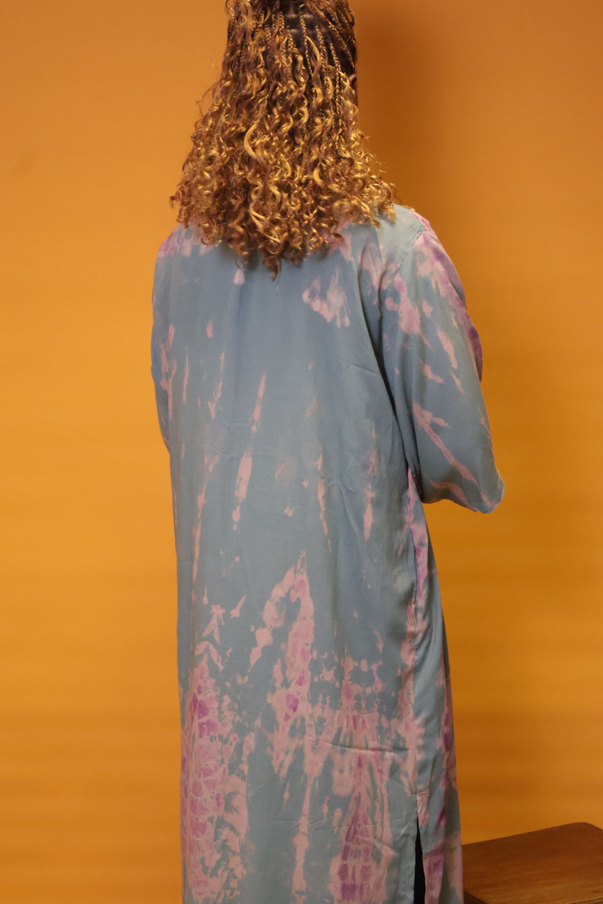 Ladies` Tie Die Kimono