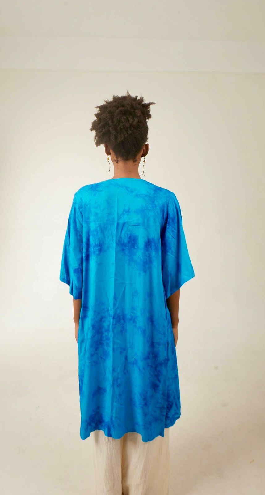 Ladies' Tie Die Kimono